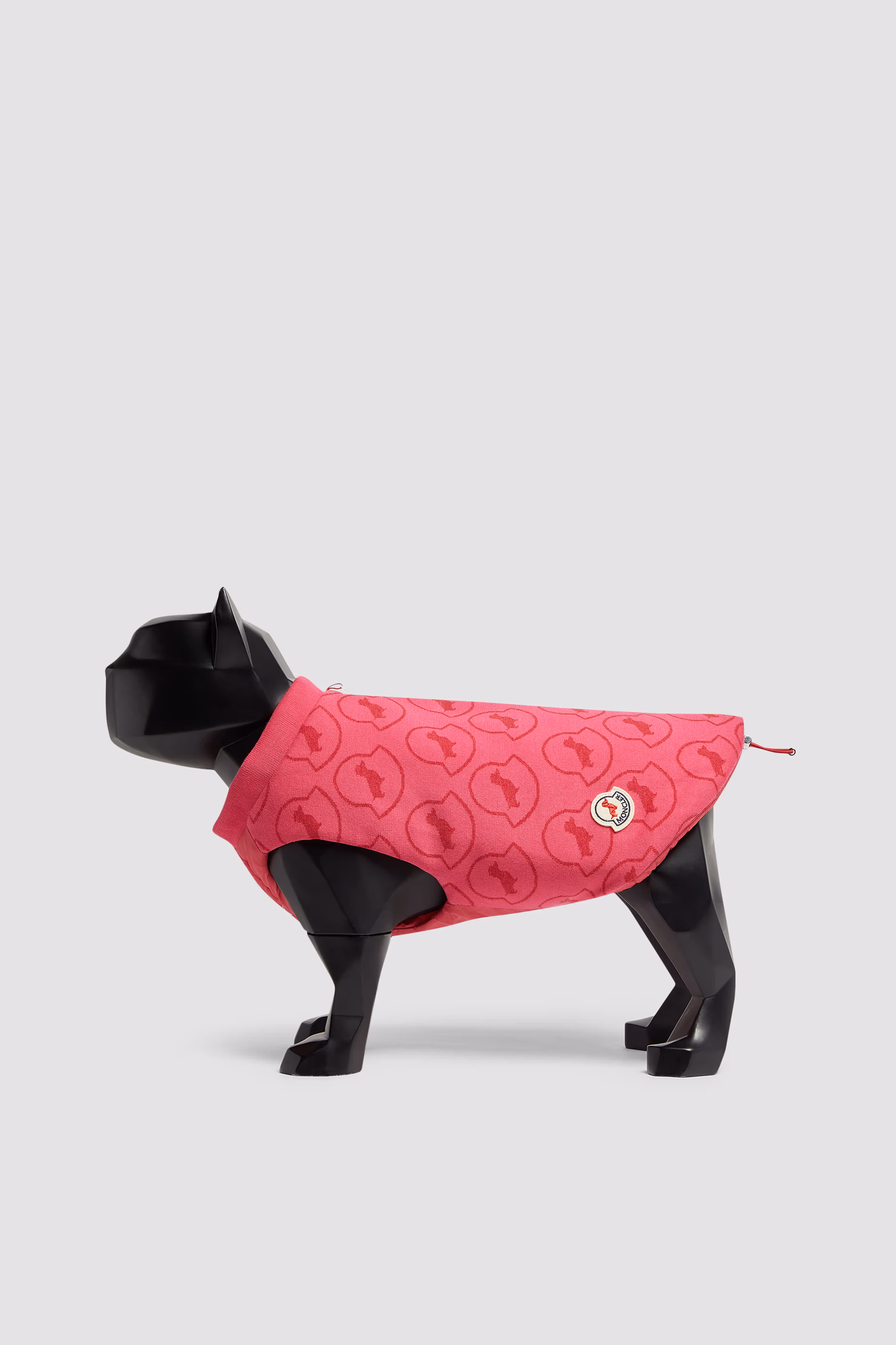 Monogram Padded Dog Vest Gender Neutral Bright Pink Moncler 0